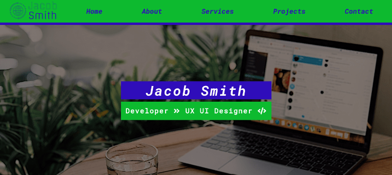 Flexbox Portfolio Website